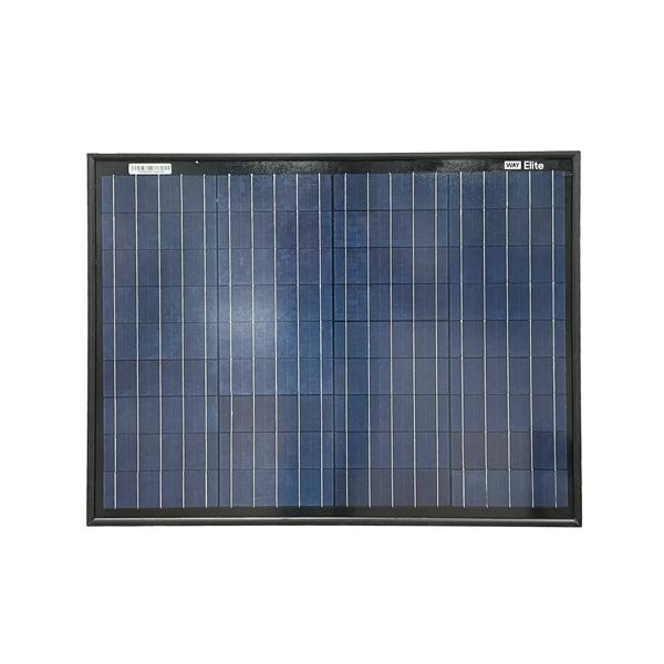 50 Watt Glass Framed Solar Panel Kit